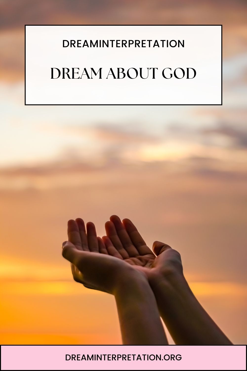 Dream About God pin