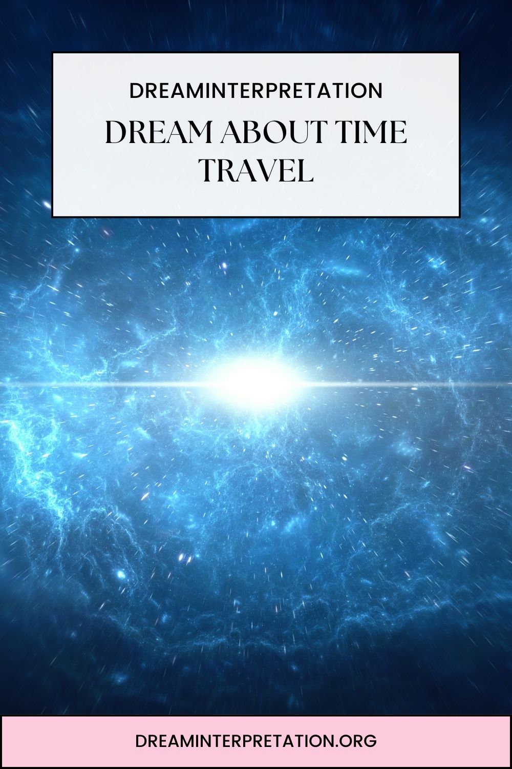 Dream About Time Travel pin