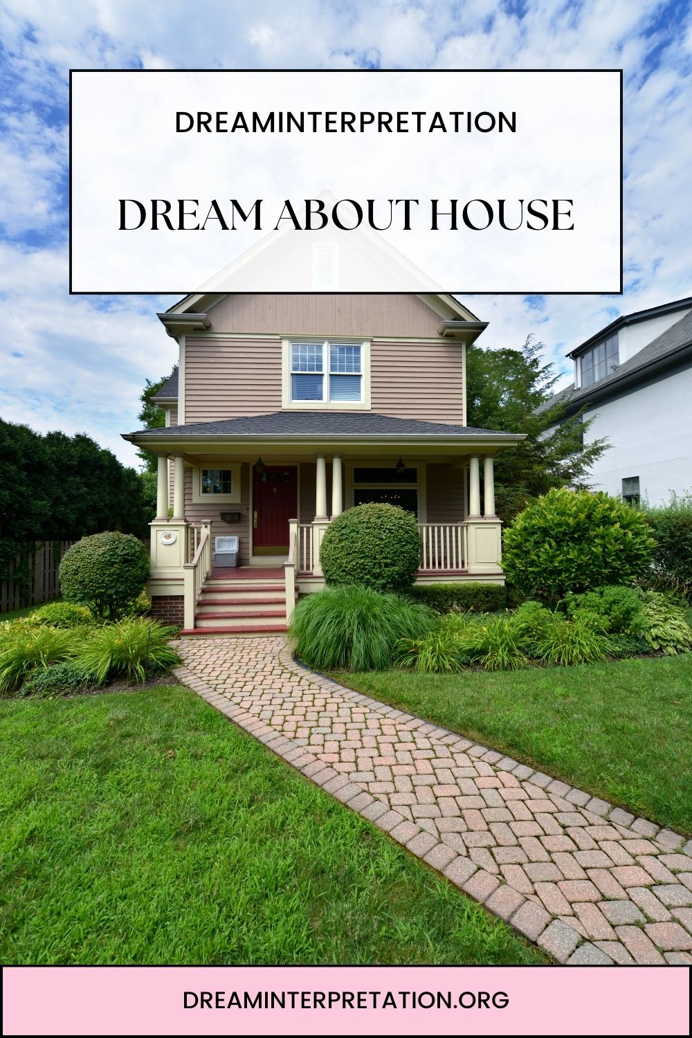 Dream about House pin