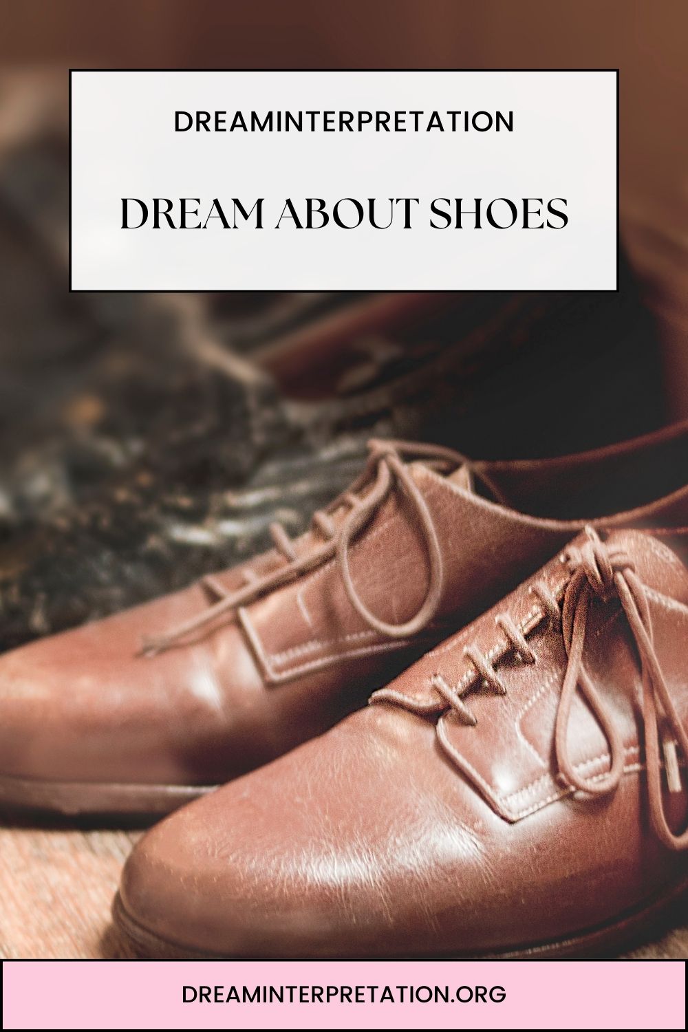 Dream About Shoes pin