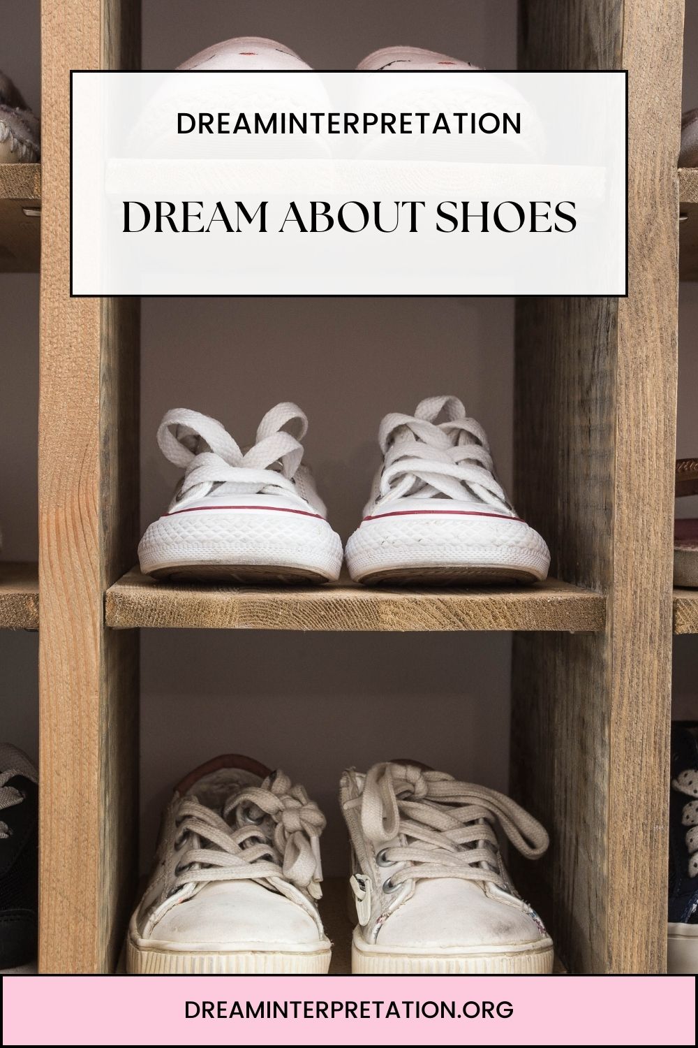 Dream About Shoes pin