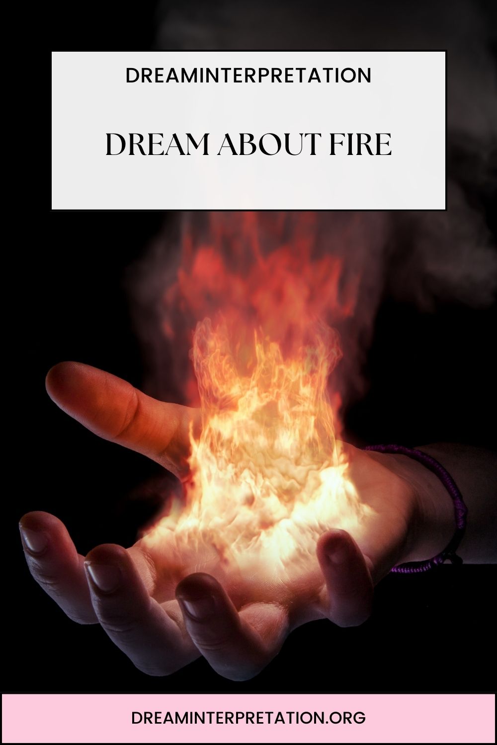 Dream About Fire pin 1