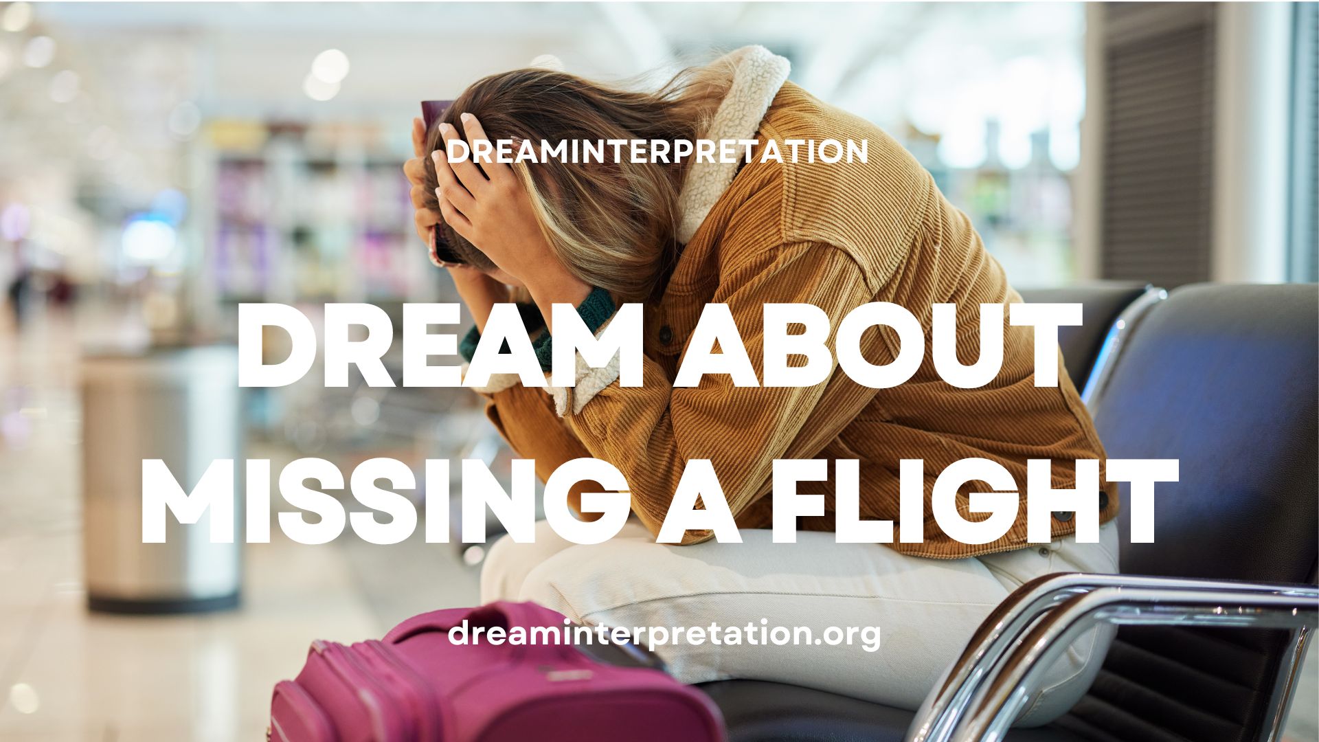 Dream About Missing A Flight (Interpretation & Spiritual Meaning)