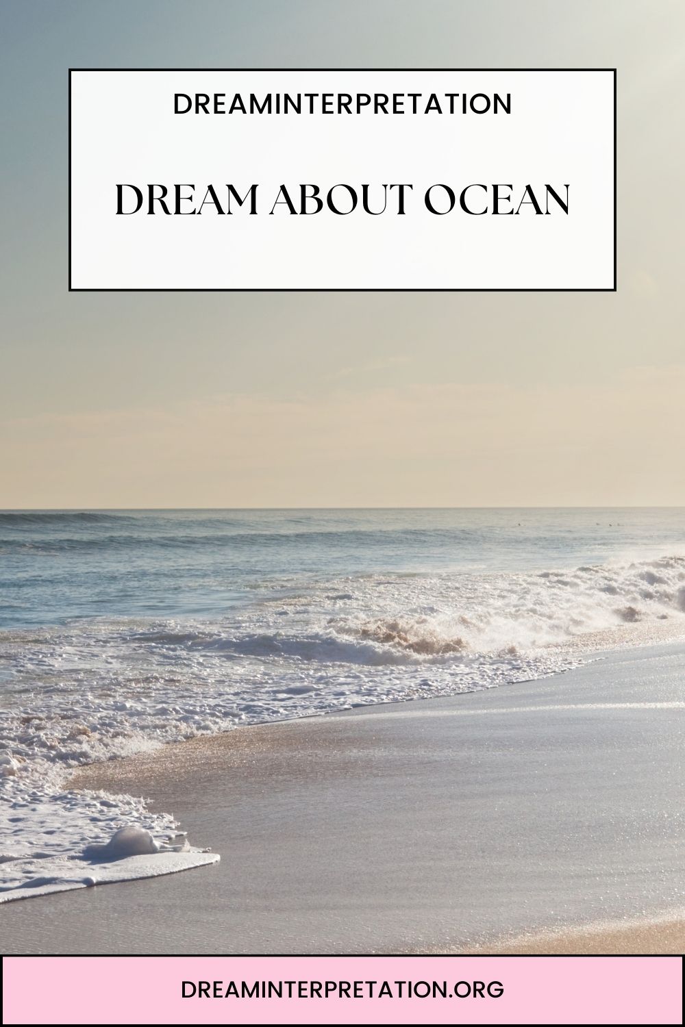 Dream About Ocean pin 2