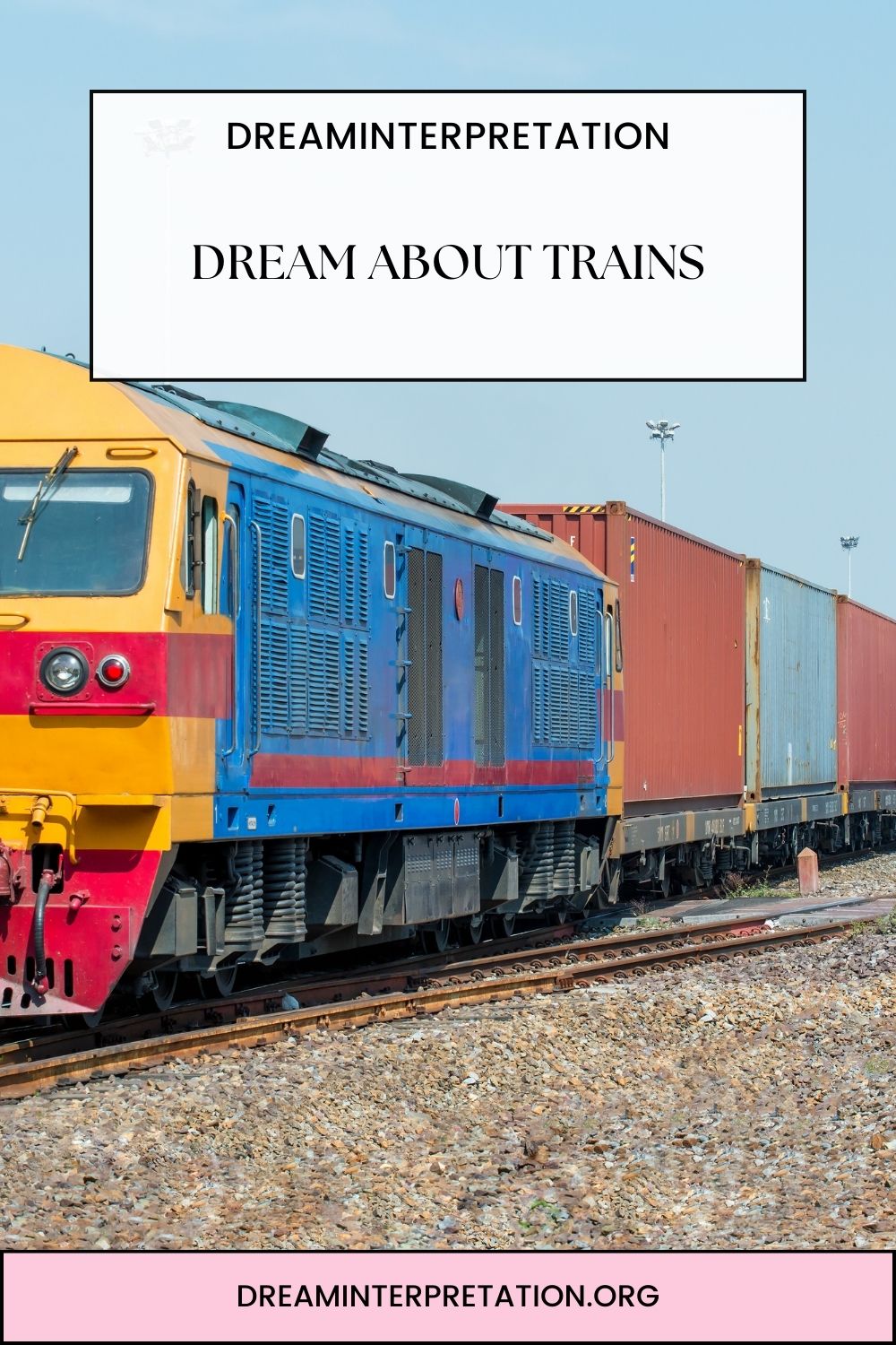 Dream About Trains pin 2