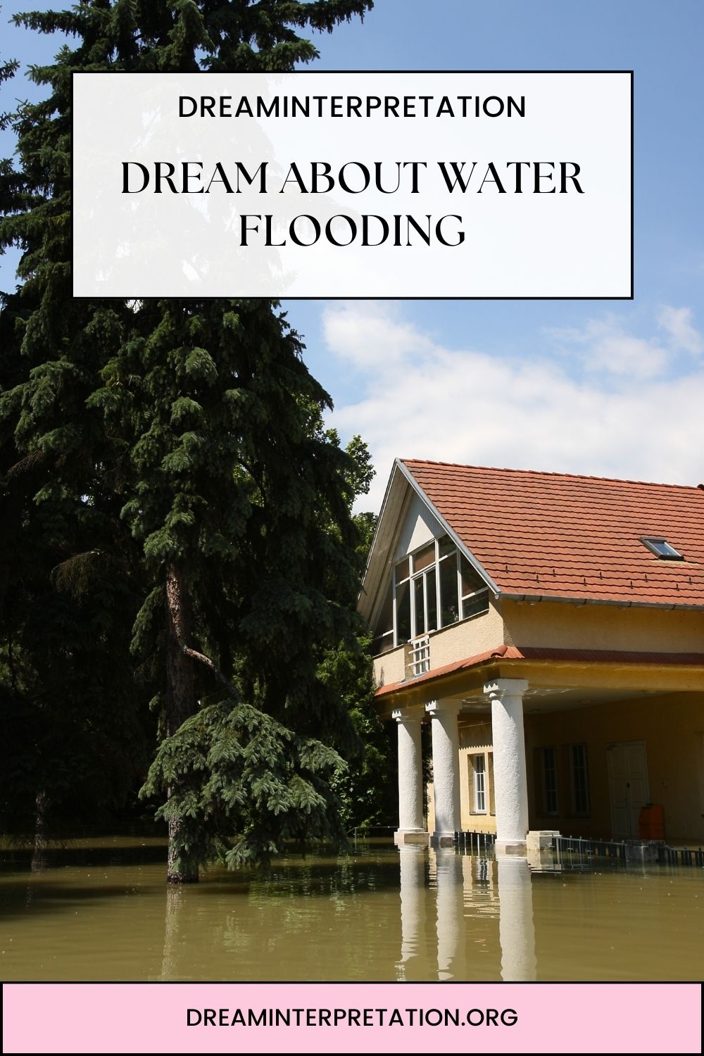 Dream About Water Flooding pin 2