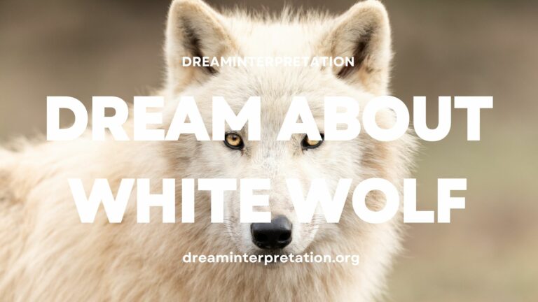 Dream About White Wolf? (Interpretation & Spiritual Meaning)