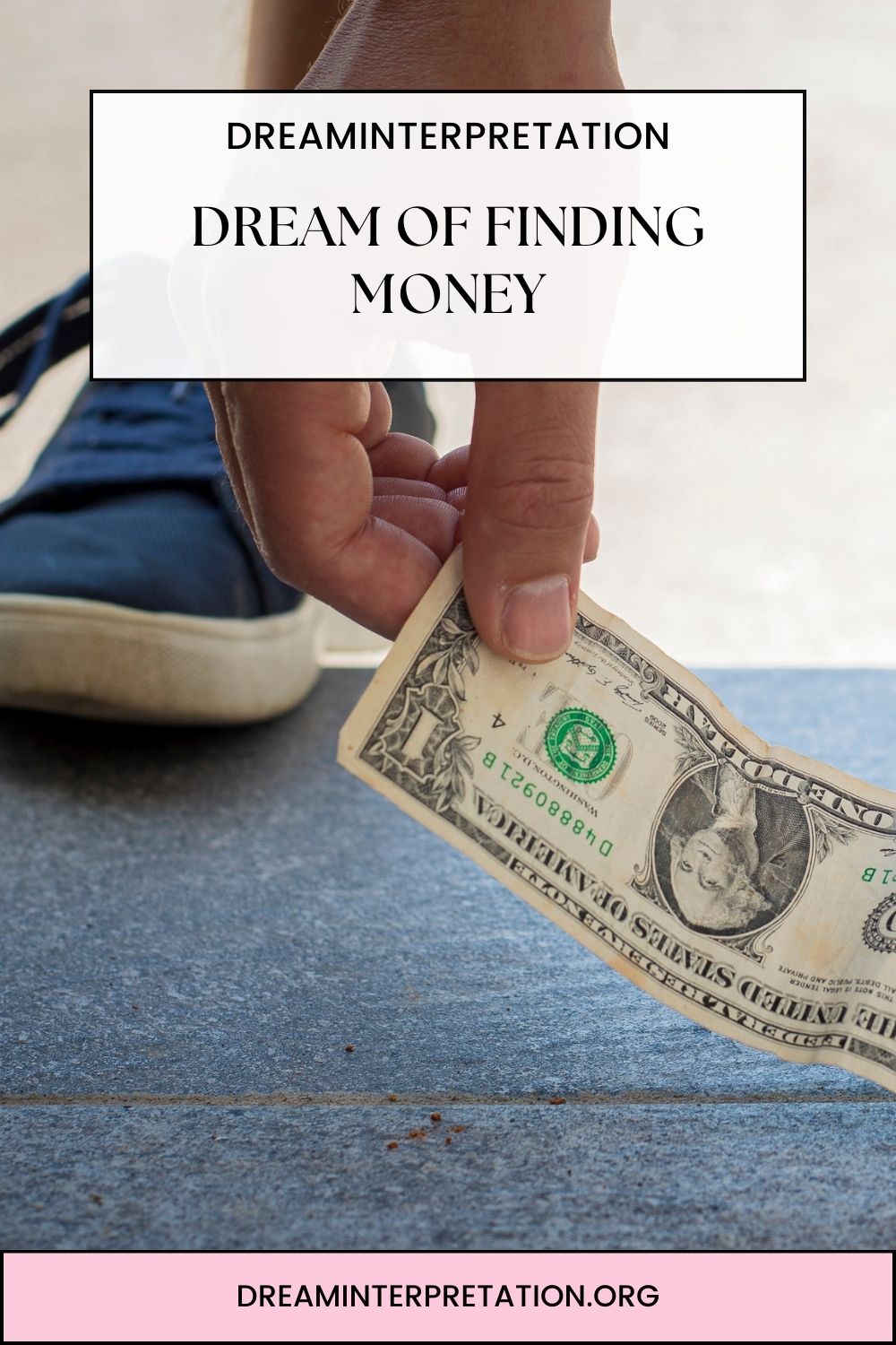 Dream of Finding Money pin 2