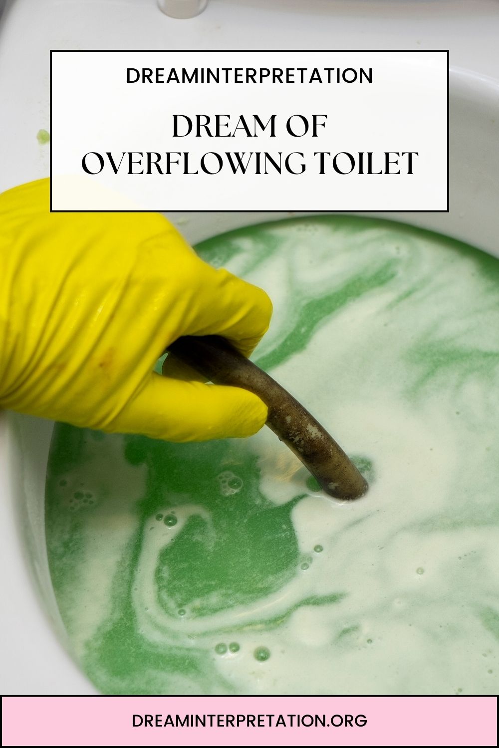 Dreaming of Overflowing Toilet