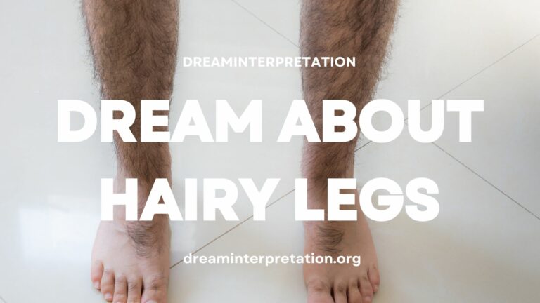 Dream About Hairy Legs (Interpretation & Spiritual Meaning)