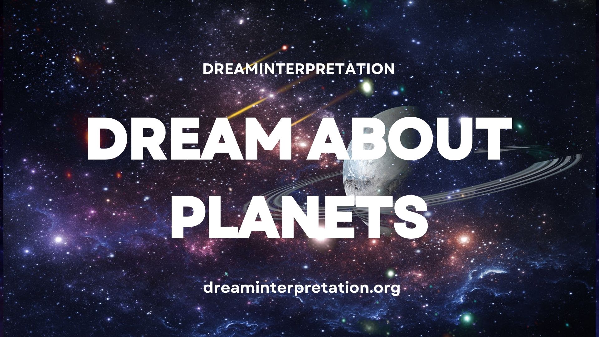 Dream About Planets