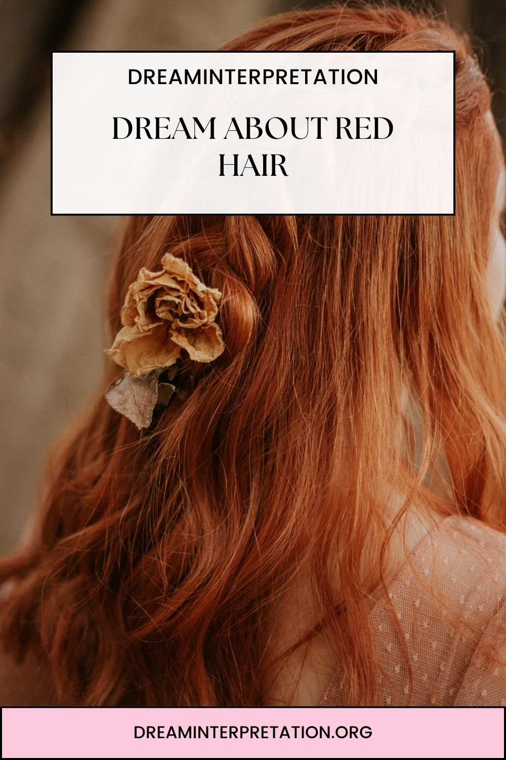Dream About Red Hair pin 1