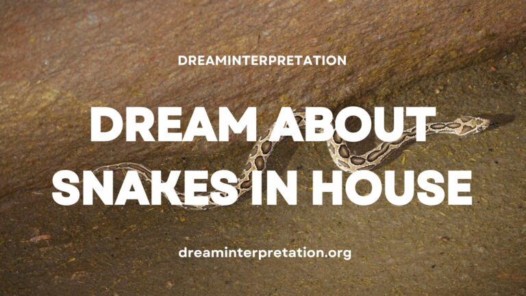 Dream About Snakes In House (Interpretation & Spiritual Meaning)