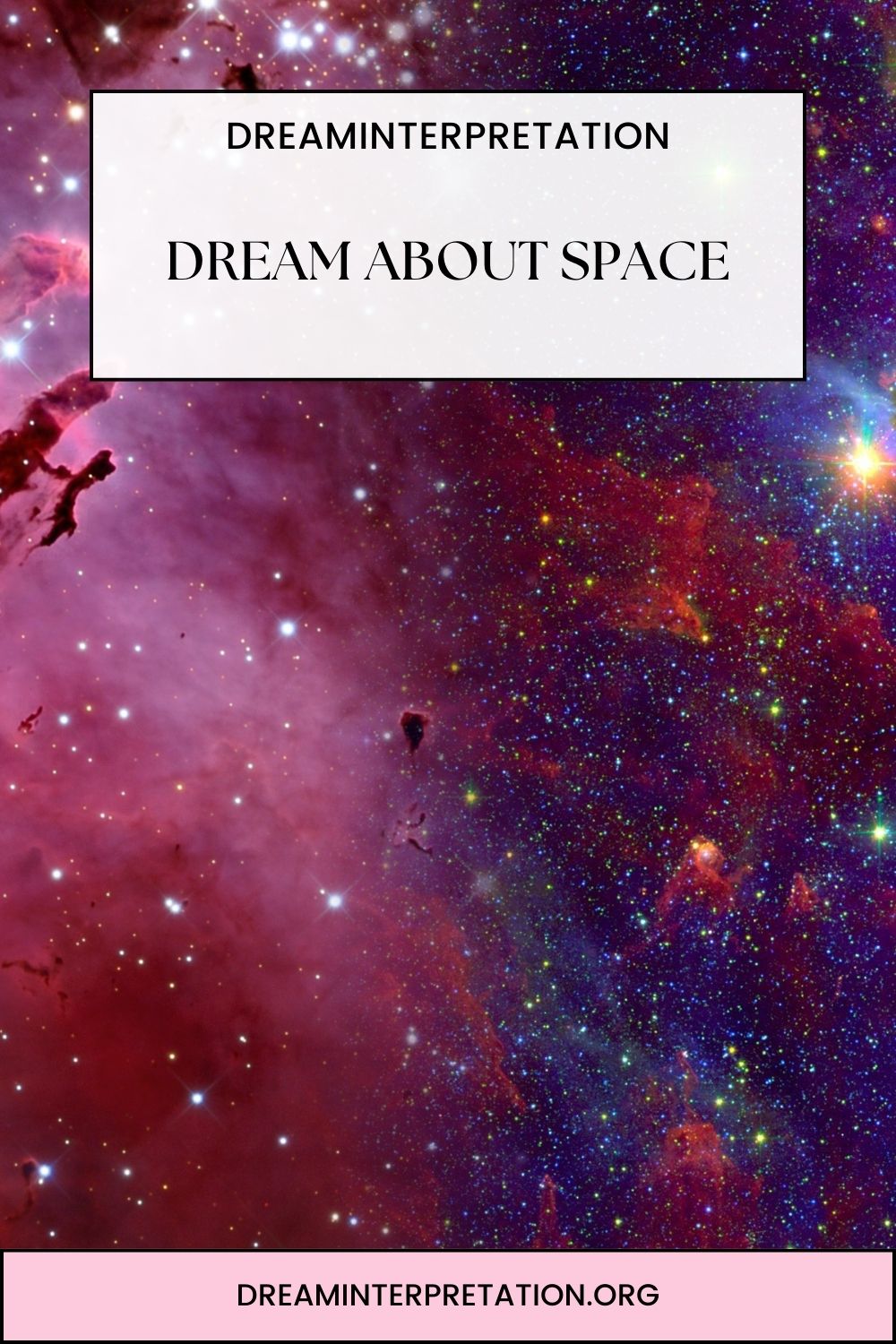 Dream About Space pin 1