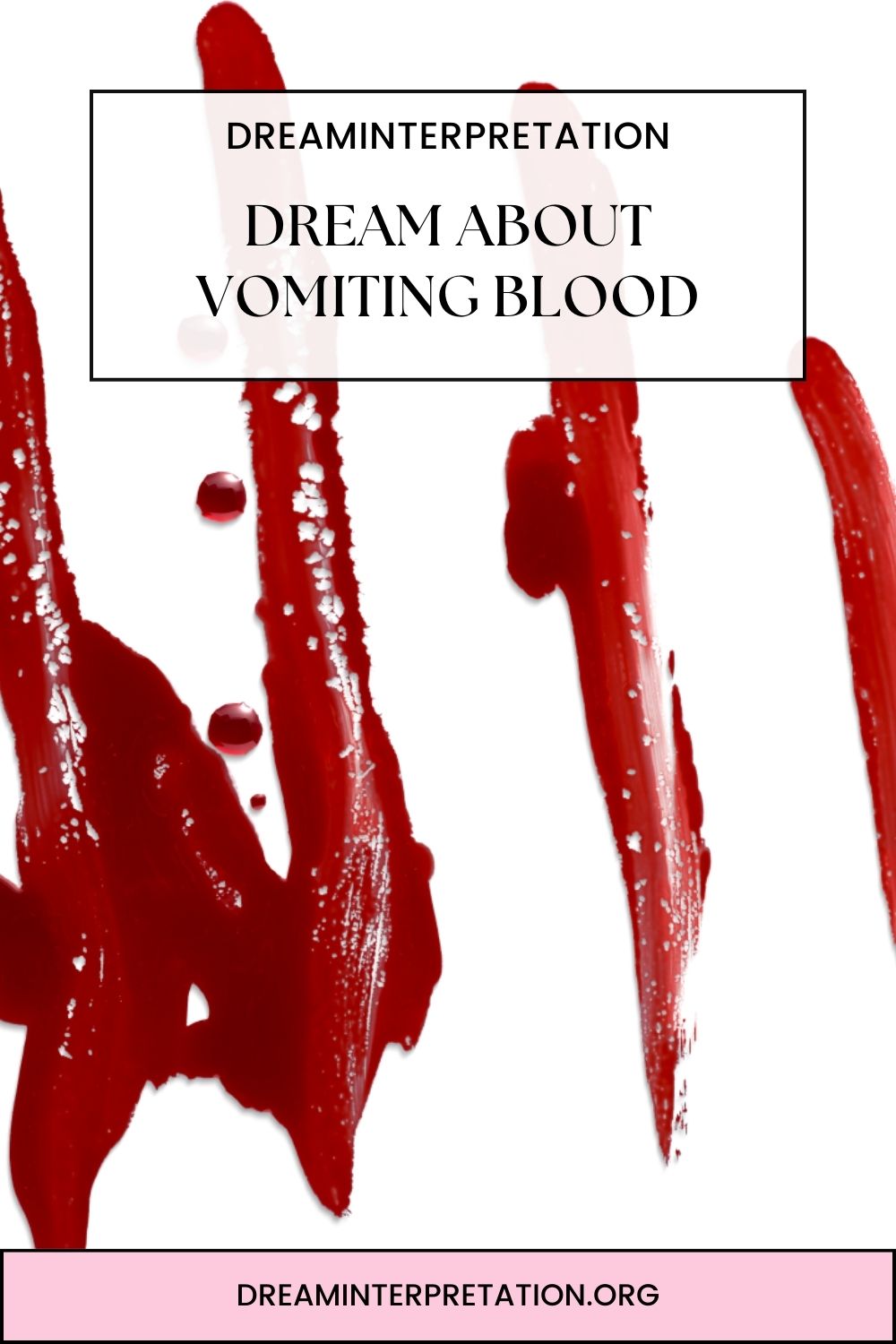 Dream About Vomiting Blood pin 1