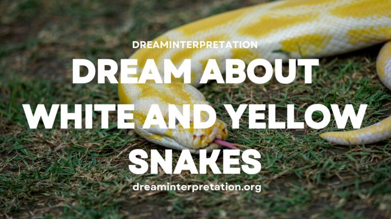 Dream About White and Yellow Snakes (Interpretation & Spiritual Meaning)
