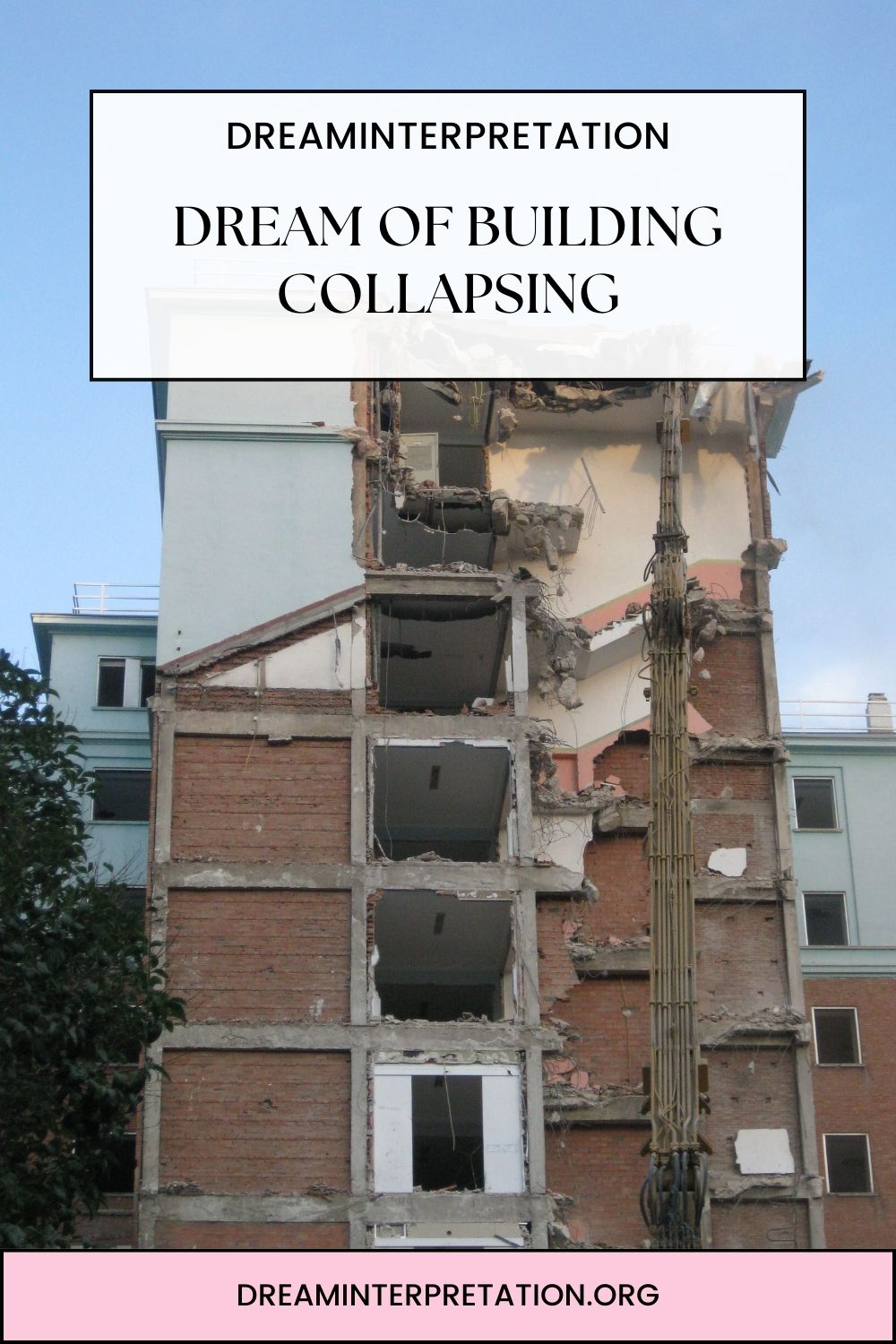 Dream Of Building Collapsing pin1