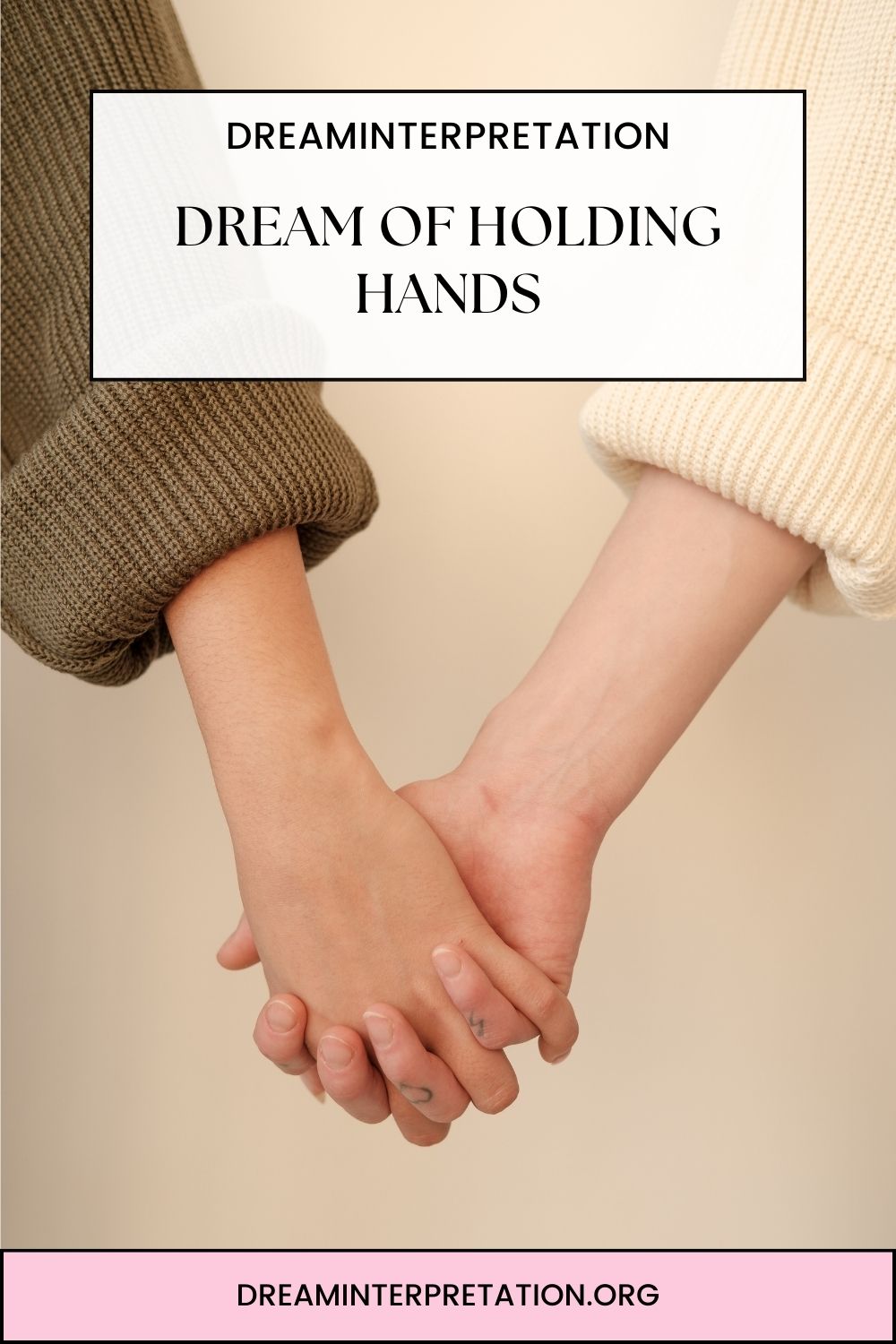 Dream Of Holding Hands pin1