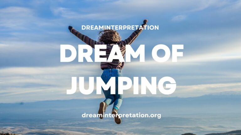 Dream Of Jumping (Interpretation & Spiritual Meaning)