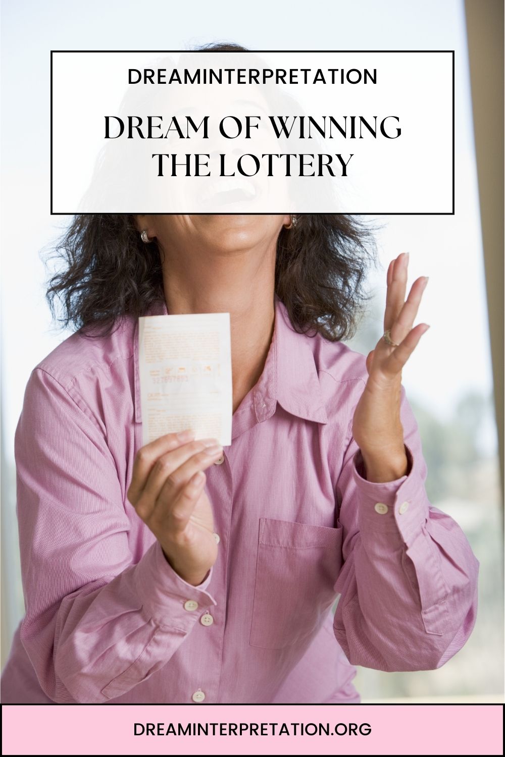 Dream Of Winning The Lottery pin1