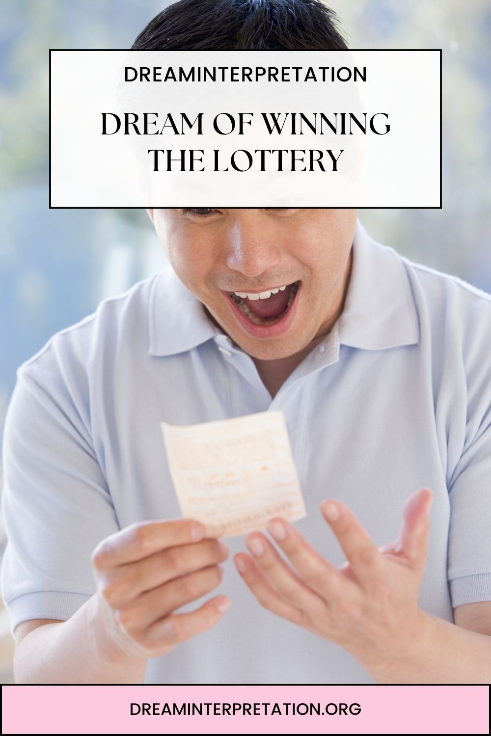 Dream Of Winning The Lottery pin2