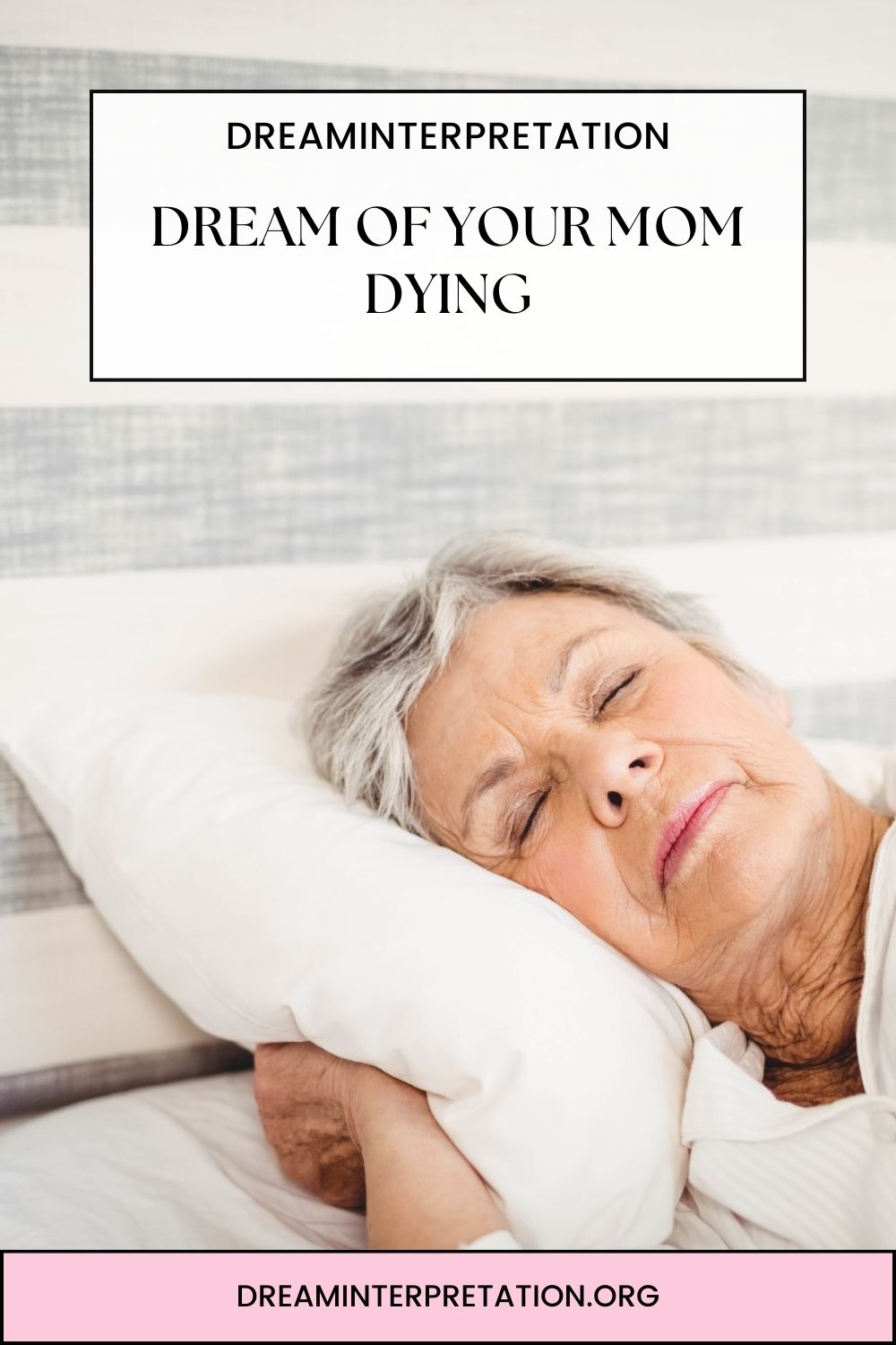 Dream Of Your Mom Dying pin 2