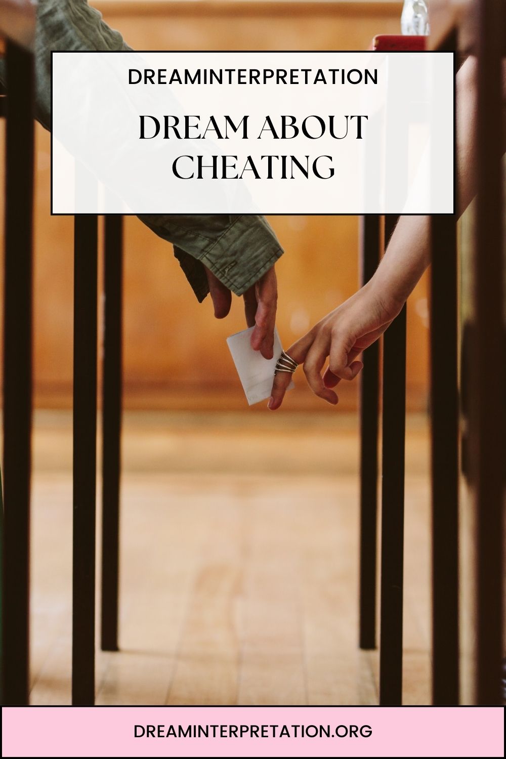 Dream about Cheating pin 2