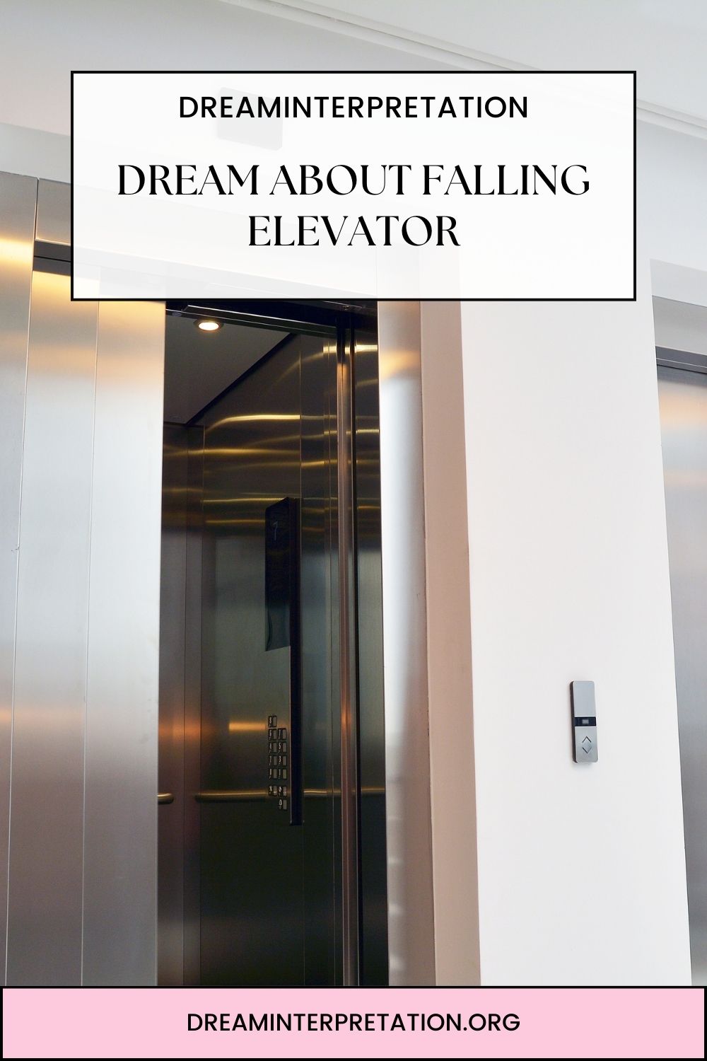 Dream about Falling Elevator pin 2