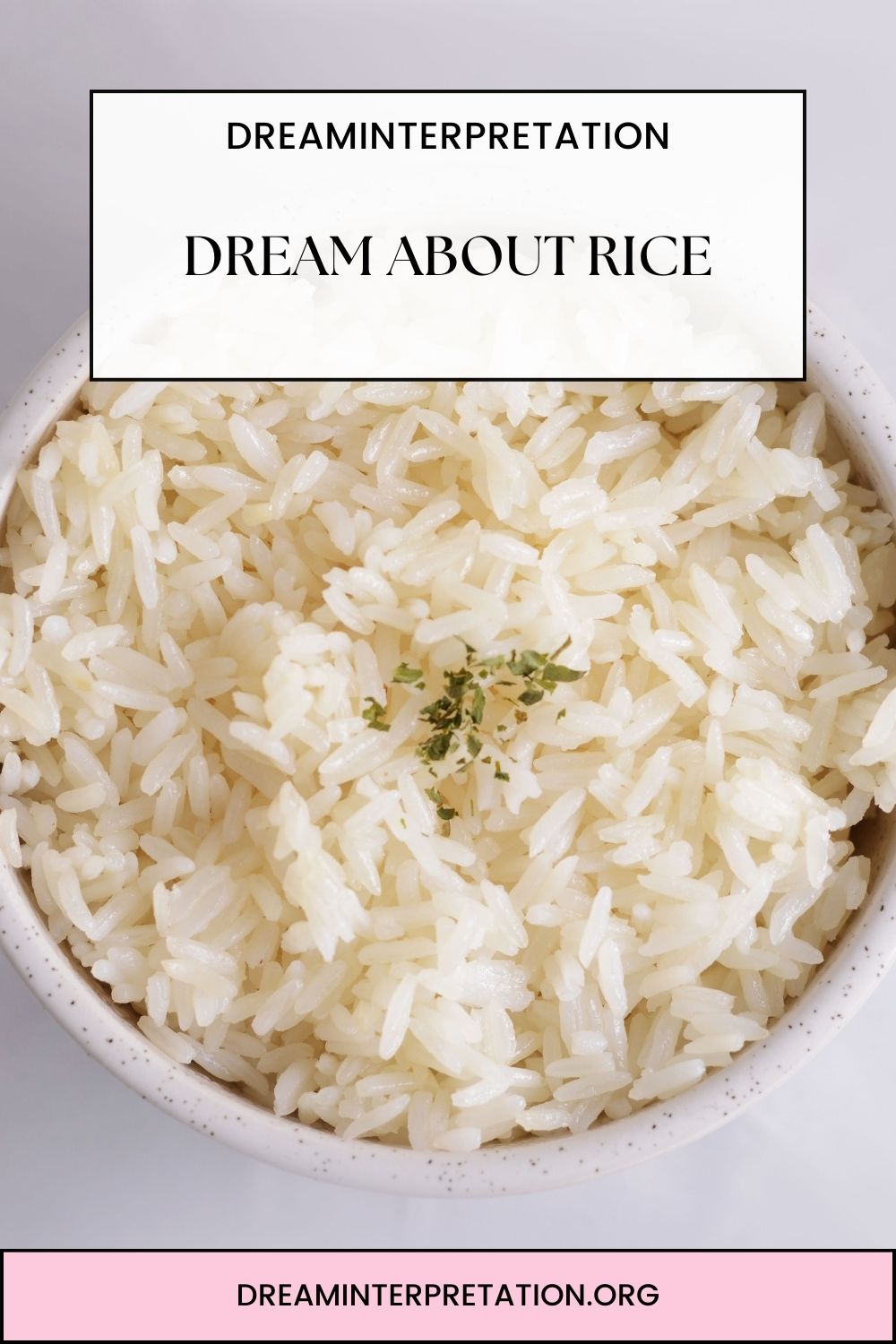 Dream about Rice pin 1