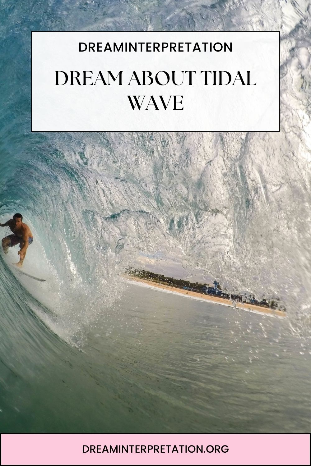 Dream about Tidal Wave pin 1