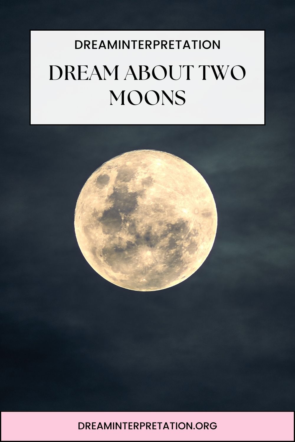 Dream about Two Moons pin 2