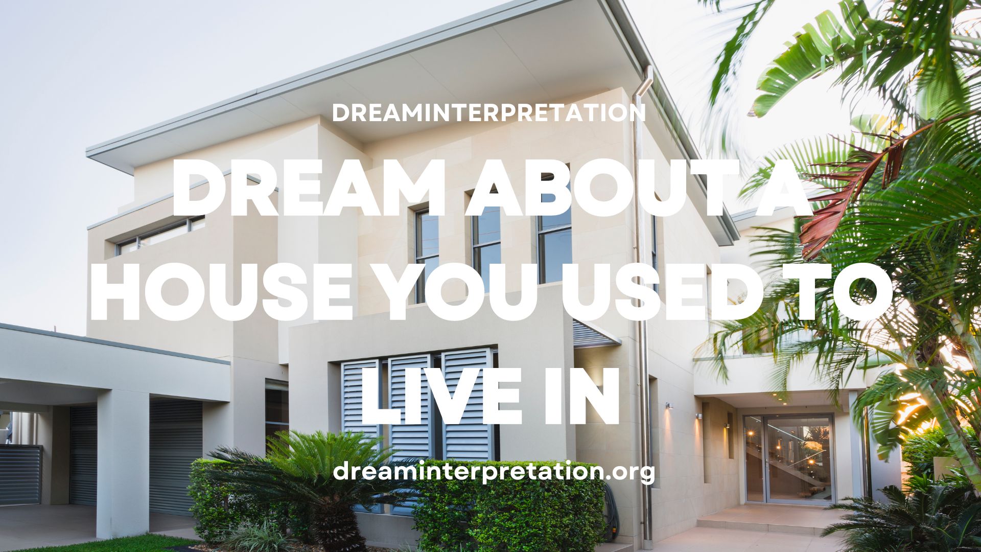 Dream about a House You Used to Live In (Interpretation & Spiritual Meaning)