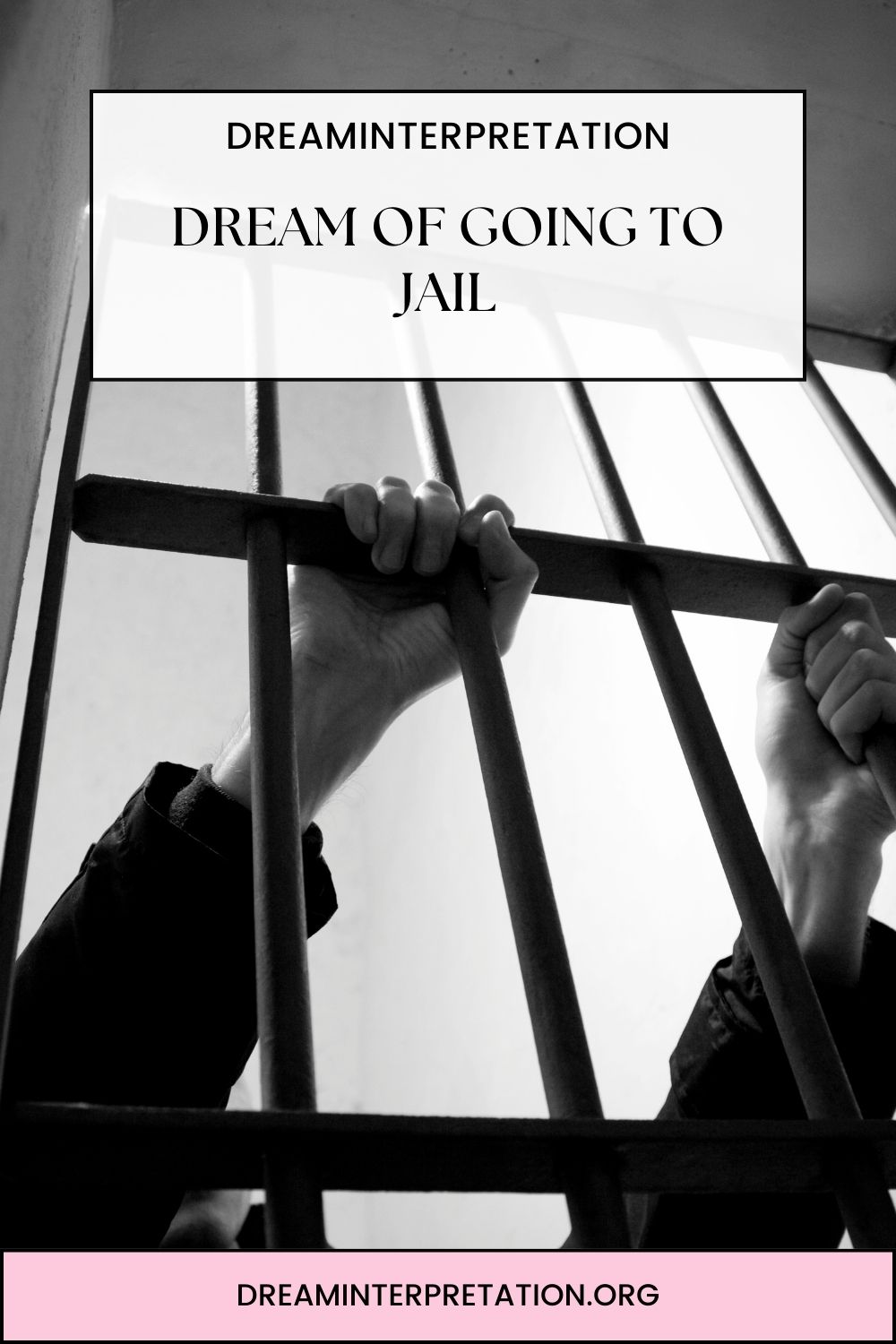 Dream of Going To Jail pin 1