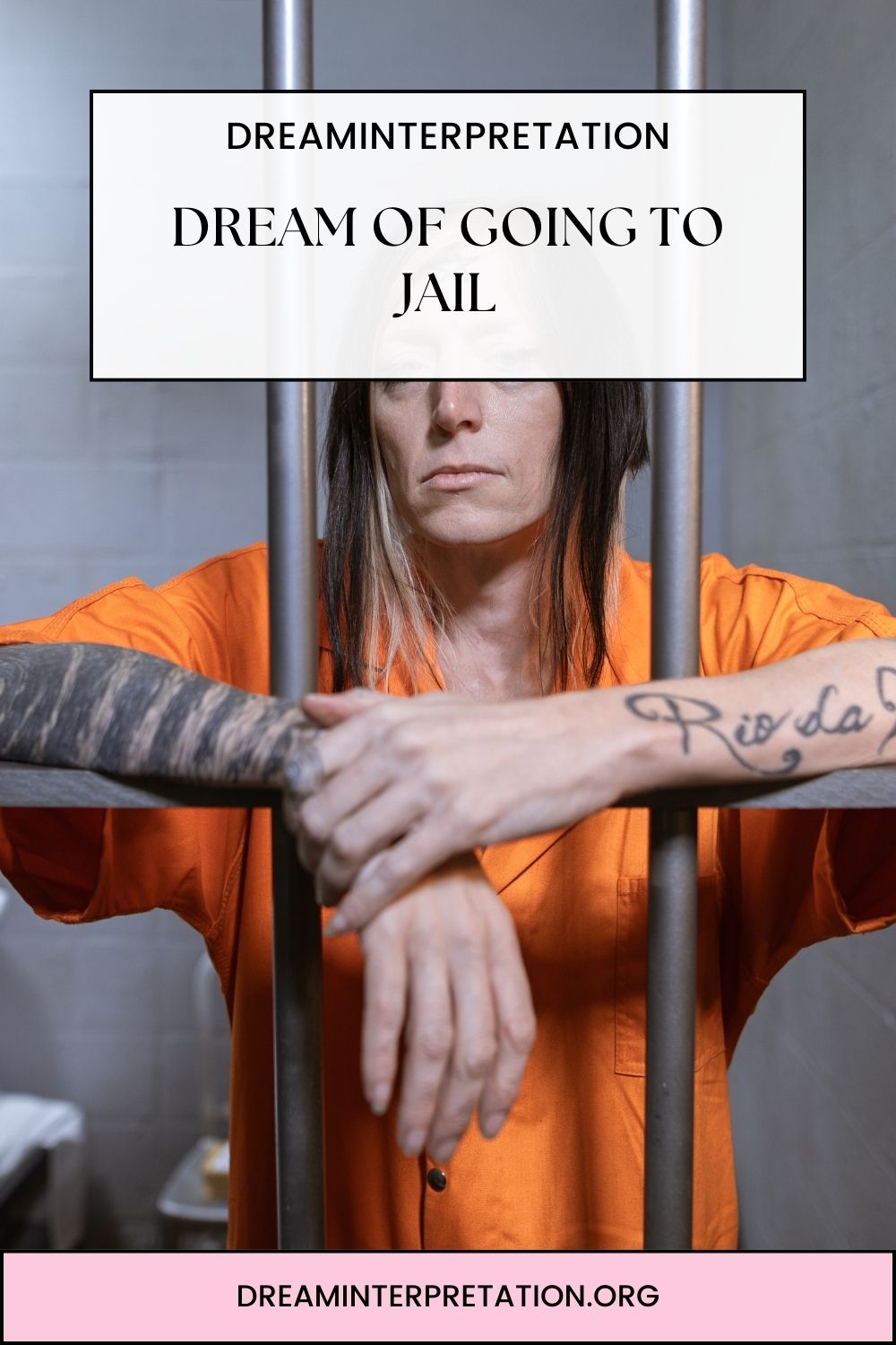 Dream of Going To Jail pin 2