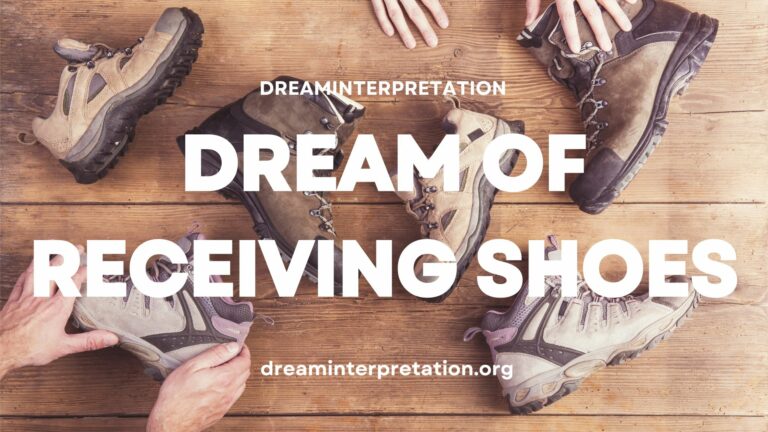 Dream of Receiving Shoes (Interpretation & Spiritual Meaning)