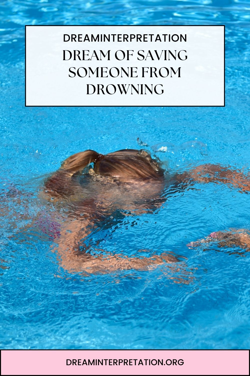 Dream of Saving Someone from Drowning pin 2